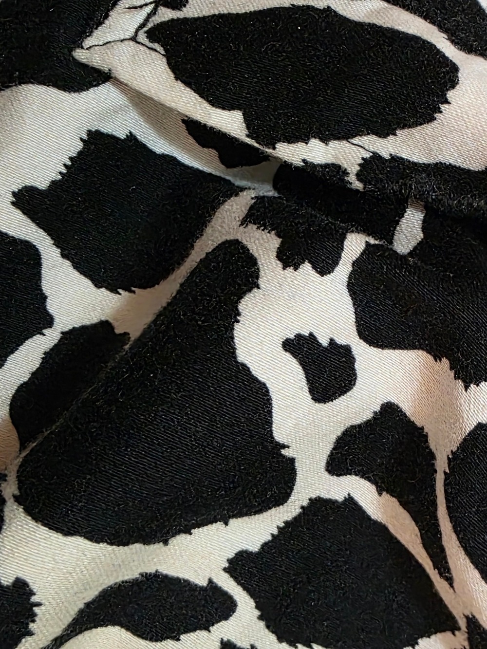 4/$97 Deal! Papillion Zebra Black & White Printed Pea Coat - Picture 12 of 13